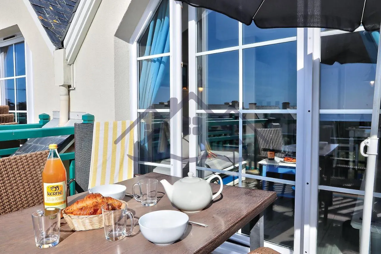 شقة Localise Au Guilvinec - A28 - Belle Vue Sur La Mer, La Piscine Et Le Jardin - - Tout A Pied, Plages, Port, Centre, Commerces, Marche - Wifi Inclus - Linge De Lit Inclus